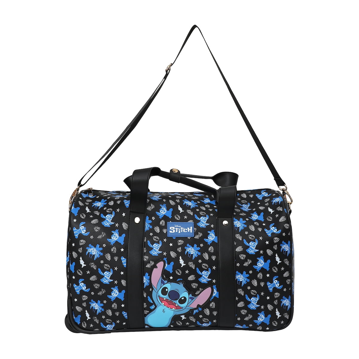 Bioworld Mickey Mouse Wheeled Duffle Bag, Disney Travel Trolley