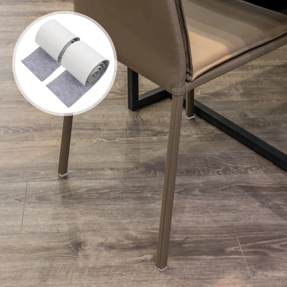 PENIKOKO Para Muebles Con Fieltro Adhesivo Color Gris Claro Para Protección De Suelos