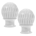 thumbnail image 1 of EeaseMX 2 piezas de barra de cortina con cabeza de panal, elegante accesorio para cortina, barra de cortina, extremo decorativo, 1 of 7