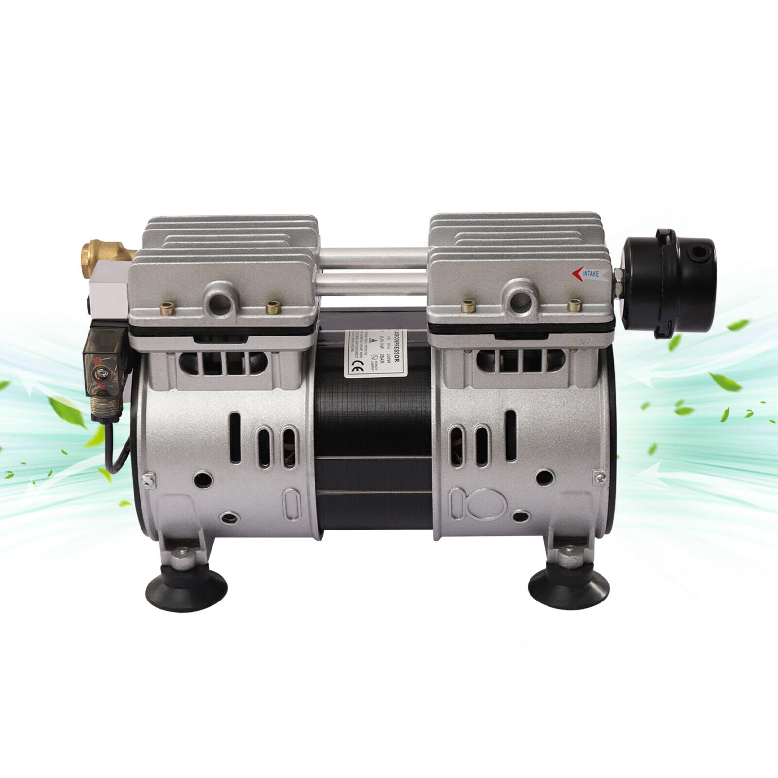 Miumaeov Air Compressor, 3/4 HP Pump Compressor with Silencer for Ponds and Lakes