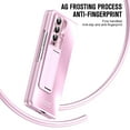 thumbnail image 6 of Allytech Galaxy Z Fold3 Case with Build-in Screen Protector, Stand Full Body Protective Bumper Anti-Scratch Camera Lens Protector Phone Case for Samsung Galaxy Z Fold3 - Pink, 6 of 7