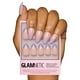 thumbnail image 1 of Press-On Nails Glamnetic French Lila Short Almendra Púrpura, 1 of 6