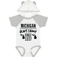 thumbnail image 3 of Inktastic Michigan Awesome Since 1837 Boys or Girls Baby Bodysuit, 3 of 5