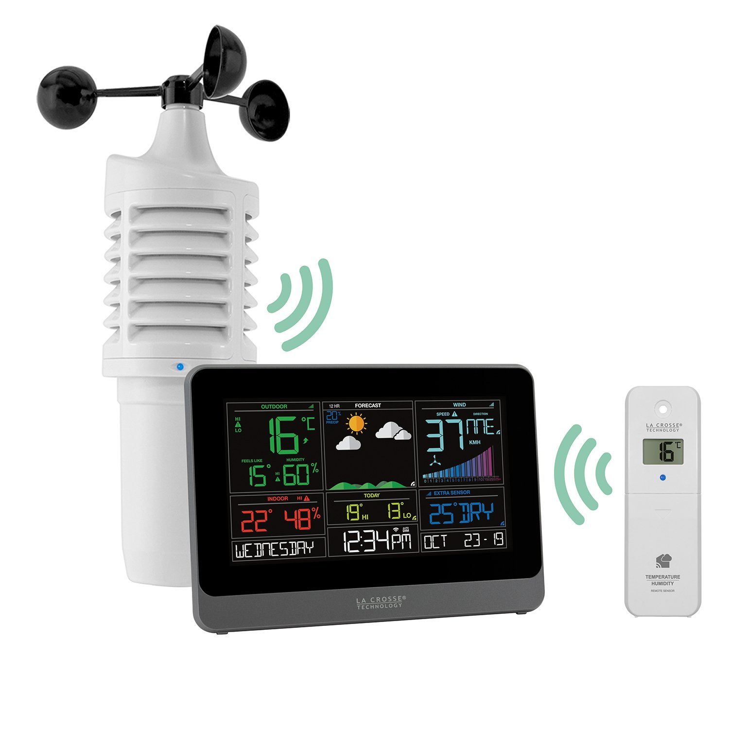 La Crosse Technology WiFi Wind and Weather Station with AccuWeather