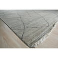 thumbnail image 5 of EORC DO24SL12X15 Hand-Knotted Wool Moroccan  Rug, 12' x 15', Silver Area Rug, 5 of 5
