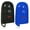 black and blue, variant on Dobrev 4 Button Silicone Case Cover Fob Skin Protector for Dodge Ram Durango Challenger Jeep Renegade Trailhawk Compass Grand Cherokee Key  purple