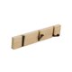 thumbnail image 1 of Perchero de pared moderno, perchero de madera, perchero de bambú plegable con 5 ganchos móviles para chaquetas, abrigos, bufandas, bolsos y más, natural, 1 of 1