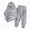 Gray, variant on NIEWTR 4-5 Years Toddler Girl Clothes Set T-Shirts Tees Pullover Shirts Tops Flare Pants Outfit Set Sleepwear Loungewear Clothes A148-Grey