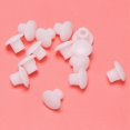 thumbnail image 4 of Couvercle Rond en Plastique avec Vis Blanc 100 Pcs pour Trou de 5mm de Diamètre, 4 of 5
