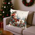 thumbnail image 1 of Three-dimensional Effect Pillowcase Christmas Pillow Cover Festival Decoration Sofa Decoration Flax Pillowcase Bedroom Home Sofa Decoration Sofa Pillowcase, 1 of 7