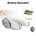 thumbnail image 2 of Amdohai Battery Operated Fabric Shaver,Electric Lint Remover Lint Catcher with Large Shaving Head & Removable bin, Extra Stainless Steel Blade Included, 2 of 8