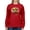 Red, variant on Sunny Tropical Icon Fun Graphic Women's Sweatshirt