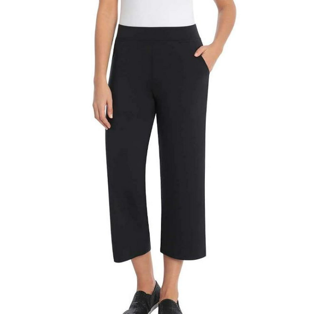 Sentimental New York Women's Pullon Crop Pants, Black XL NEW