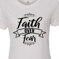 thumbnail image 4 of Inktastic Cancer Awareness Faith over Fear Women's T-Shirt, 4 of 5