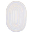 thumbnail image 1 of Colonial Mills Rug TK58R096X096 Ticking Stripe- Starlight 8 ft. round Braided Rug, 1 of 1