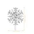 thumbnail image 4 of Weiweiguan 5 Pcs Épingles à Cheveux Scintillantes Neige Barrettes Délicates Accessoires Cheveux Femmes (Style Aléatoire), 4 of 7