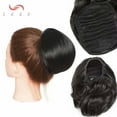 thumbnail image 2 of SEGO Fashion Classical Hepburn Donut Hair Bun Ponytail Hair Extension Hairpiece Scrunchie, 2 of 5