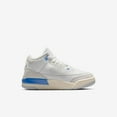 thumbnail image 2 of Little Kid's Jordan 3 Retro "Lucky Shorts" Summit Wht/Blue (DM0966 101) - 12.5, 2 of 8