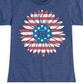 thumbnail image 3 of Case IH - Patriotic Daisy - Youth Girl Short Sleeve T-Shirt, 3 of 5