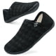 thumbnail image 1 of House Spesoul Fuzzy - Zapatillas de interior para mujer y hombre, color negro, 1 of 6
