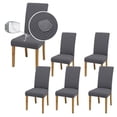 thumbnail image 1 of 6 Fundas Elásticas para sillas de comedor, Impermeables , Protege y brinda un nuevo estilo a tus sillas. Mod. Oxford, 1 of 1