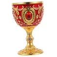 thumbnail image 5 of WHAMVOX  Household Drink Cup Anti-break Wine Glasses Embossed Man Red, 5 of 8
