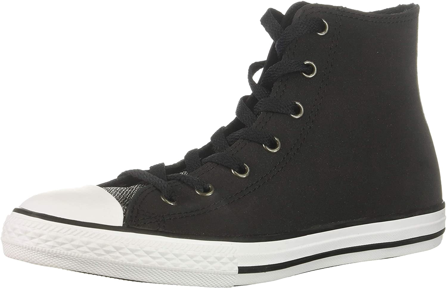 black glitter converse girls