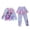 Purple5, variant on Piomll Girls Swimsuits 2 Pcs Cute Cartoon Print Sun Kids Beachwear