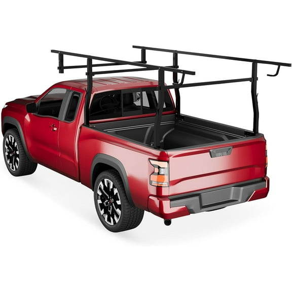 Riedhoff Universal Truck Bed Rack, Adjustable Width 49"to 65", Black