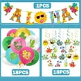 thumbnail image 2 of Summer Pool Party Decorations,Beach Party Decorations KKS1&nbsp;for Kid,Hawaiian Luau Themed Banner Balloons Summer Foil Hanging Swirls,Beach Decor for Home Office School Classroom, 2 of 3