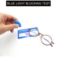 thumbnail image 7 of Ultra-thin Round Frame Men Women Reading Glasses With Case Anti-blue Light Goggles Hyperopia Eyewear Presbyopia Elderly Eyeglass, 7 of 7