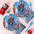 thumbnail image 4 of 81Pcs Zootopia Birthday Party Decorations,Zootopia Party Supplies Include Disposable Paper Plates Cups Napkins Knives, Spoons and Forks Tablecloth for Theme Party, 4 of 5