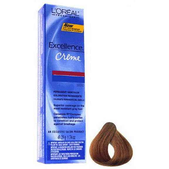 L'Oreal Excellence Resistant Gray Permanent Creme Haircolor - 6X - Light Brown