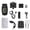 White, variant on YAHHU 3 in 1 Bike Computer USB Rechargeable Wireless Cycle Speedometer with LED Front Light Headlight Horn, White