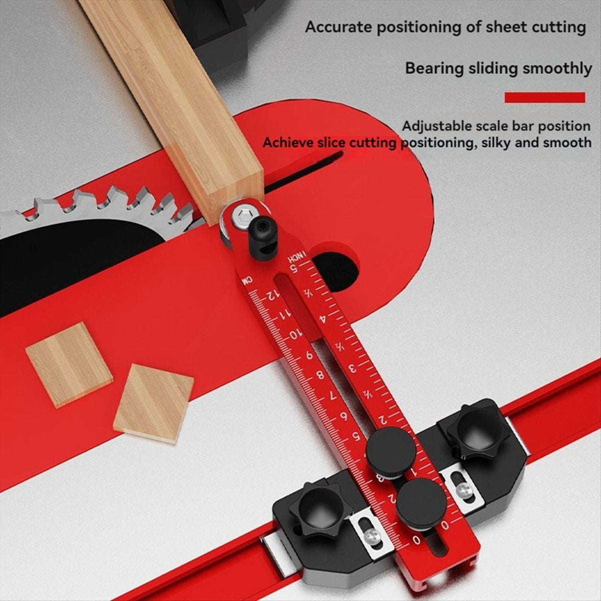 HOT Thin Rip Jig Table Saw Guide for Making Repetitive Narrow Strip Cuts,Woodworking Fast Ripping