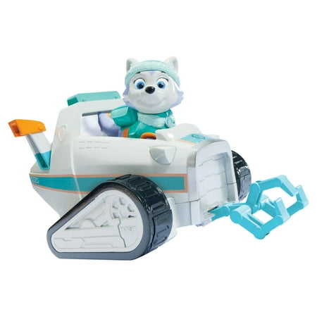 Paw Patrol New Vehicle and Figure Everest's Rescue Snowmobile for kids All ages