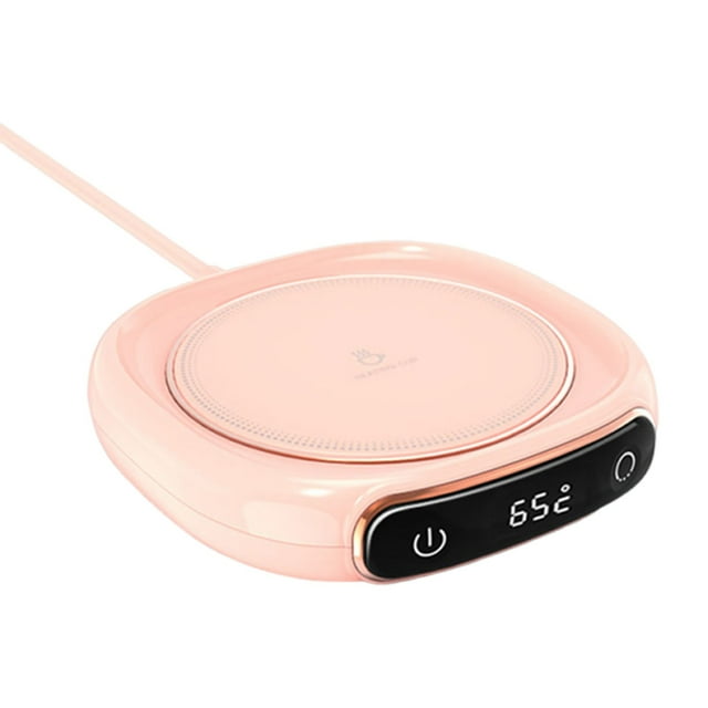 Klonfd Smart Home Heating Pad For Coffee Mug 6 US Plug Warmer With Intelligent Temperature Control For Desk Accessories