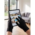 thumbnail image 4 of Spencer 2 Pairs Winter Warm Texting Gloves for Women Men, Knit Gloves Touchscreen Anti-Slip Silicone Gel Thermal Soft Lining Elastic Cuff Texting Gloves, 4 of 8