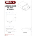 thumbnail image 2 of Bull 24-Inch Stainless Steel Single Access Drawer - 09980, 2 of 4