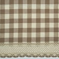 thumbnail image 3 of Buffalo Check Valance - 58x14 - Taupe, 3 of 3