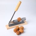 thumbnail image 3 of Herramienta de abridor de alicates de nogal de acero inoxidable, diseño mecánico regulable, galleta de nueces de Pecan, 3 of 8