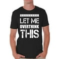 thumbnail image 1 of Awkward Styles Nerd T-Shirt Let Me Overthink This T Shirts for Men Sarcastic Geek, 1 of 4