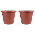 thumbnail image 1 of The HC Companies 14 In Plastic Indoor Outdoor Classic Planter (2 Pack), 1 of 5