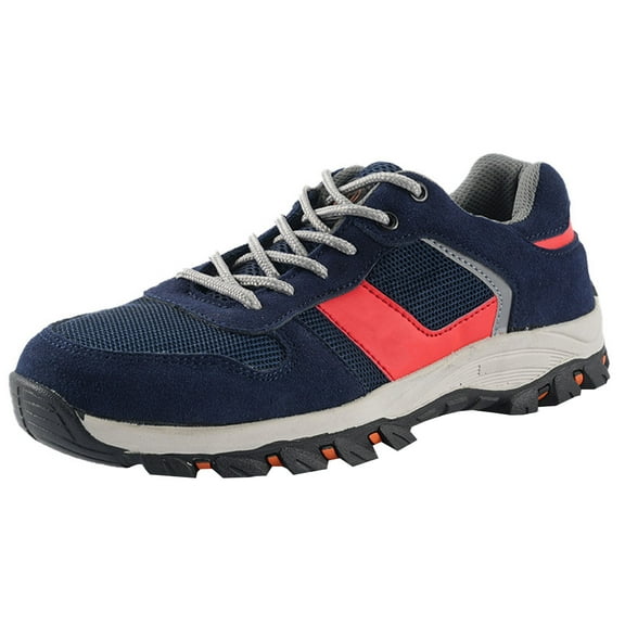 Safety Shoes Men Women Work Shoes Breathable Protective Shoes Summer Steel Toe Shoes Non-Slip EU 36-46