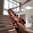 thumbnail image 5 of SLYNSHome Artificial Maple Leaf Garland Fall Foliage Vine,Hanging Leaves Decor For Table Runner Mantel Doorway Indoor Halloween Thanksgiving Harvest Season Decoration, 5 of 6