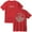 Red, variant on Josiah Queen Mt Zion Merch Cotton T-Shirt Women Men Fashion Crewneck Short Sleeve Tee