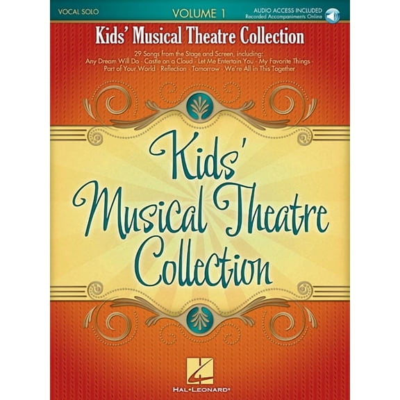 Kids' Musical Theatre Collection - Volume 1 Book/Online Audio, (Paperback)