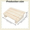 thumbnail image 3 of Portable Folding Stool, Foot Rest Under Desk Wooden Foot Stool Slanted Desk Foot Rest Sauna Footrest Leg Rest Wood Step Stool Tiny Small Foot Stool, Folding Chair, 3 of 9