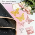 thumbnail image 4 of Kit de 200 Papeles para Envolver Flores, 40 Hojas de Papel para Envolver Flores A Prueba de Agua, Papel para Envolver de Flores Negro y Rosa, 4 of 5