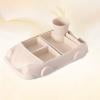 thumbnail image 1 of PEONAVET A Dish Fiber Car Food Tray Division Cute Split Set Bowl Tableware, 1 of 2